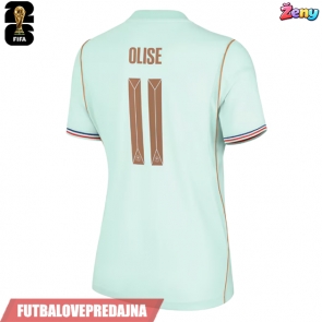 Lacne Ženy Futbalové dres Francúzsko Michael Olise #11 MS 2026 Krátky Rukáv - Preč